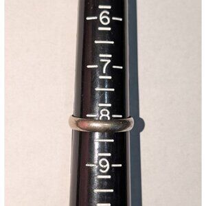 Sterling Silver 925 Ring Size 8 Elegant Minimalist Band Jewelry